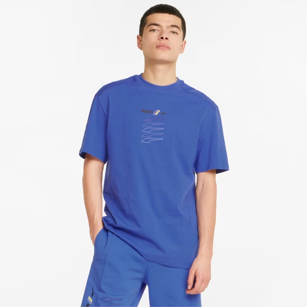 PUMA Kaos Pria Rad/Cal Graphic Tee 671575 93