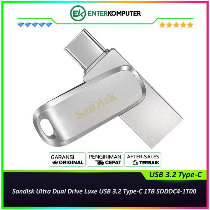 Sandisk Ultra Dual Drive Luxe USB 3.2 Type-C 1TB SDDDC4-1T00