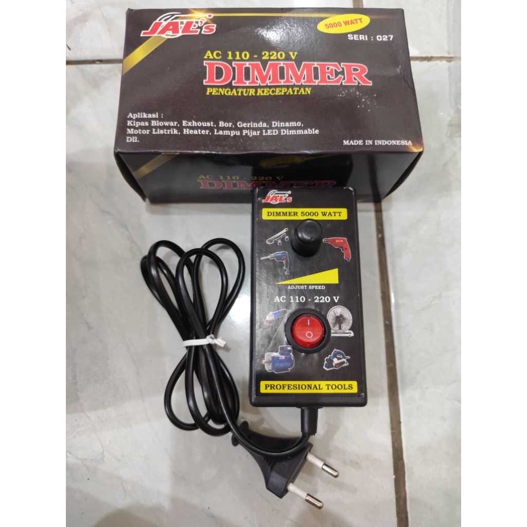 PENGATUR KECEPATAN DIMMER 5000 WATT speed control Dimmer AC 110 - 220v