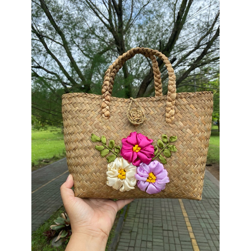 TAS PURUN ANYAMAN HIAS SULAM PITA 008
