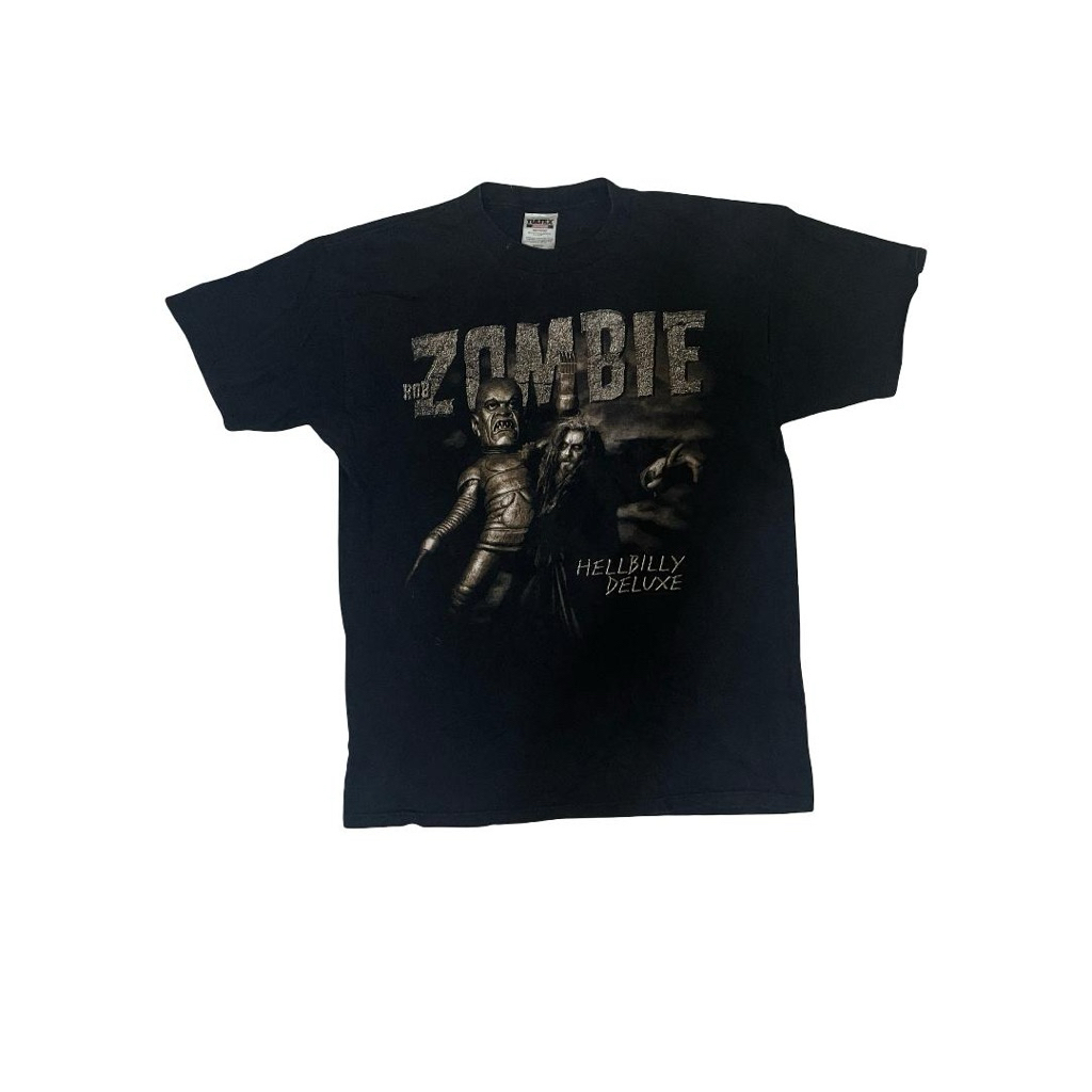 Kaos/tshirt Vintage Band Rob Zombie Tour 1998