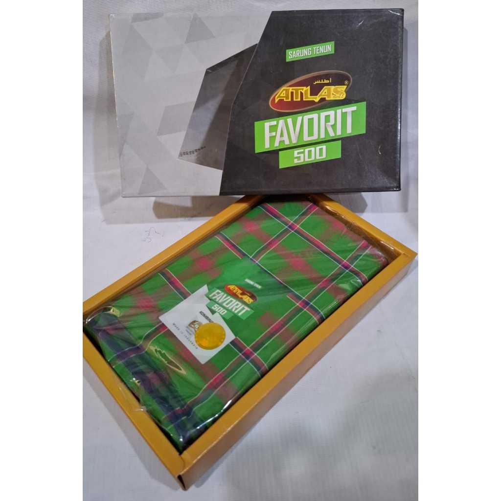 Sarung Atlas Favorit 500  | Sarung dewasa ATLAS Favorit 500 motif Kombinasi