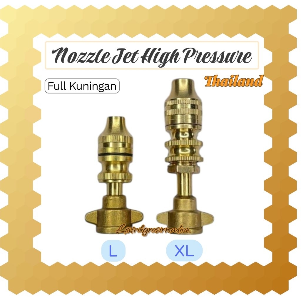 NOZZLE JET THAILAND HIGH PRESSURE sprayer atomisasu dan long range dan cuti fruit tree dan agricultu