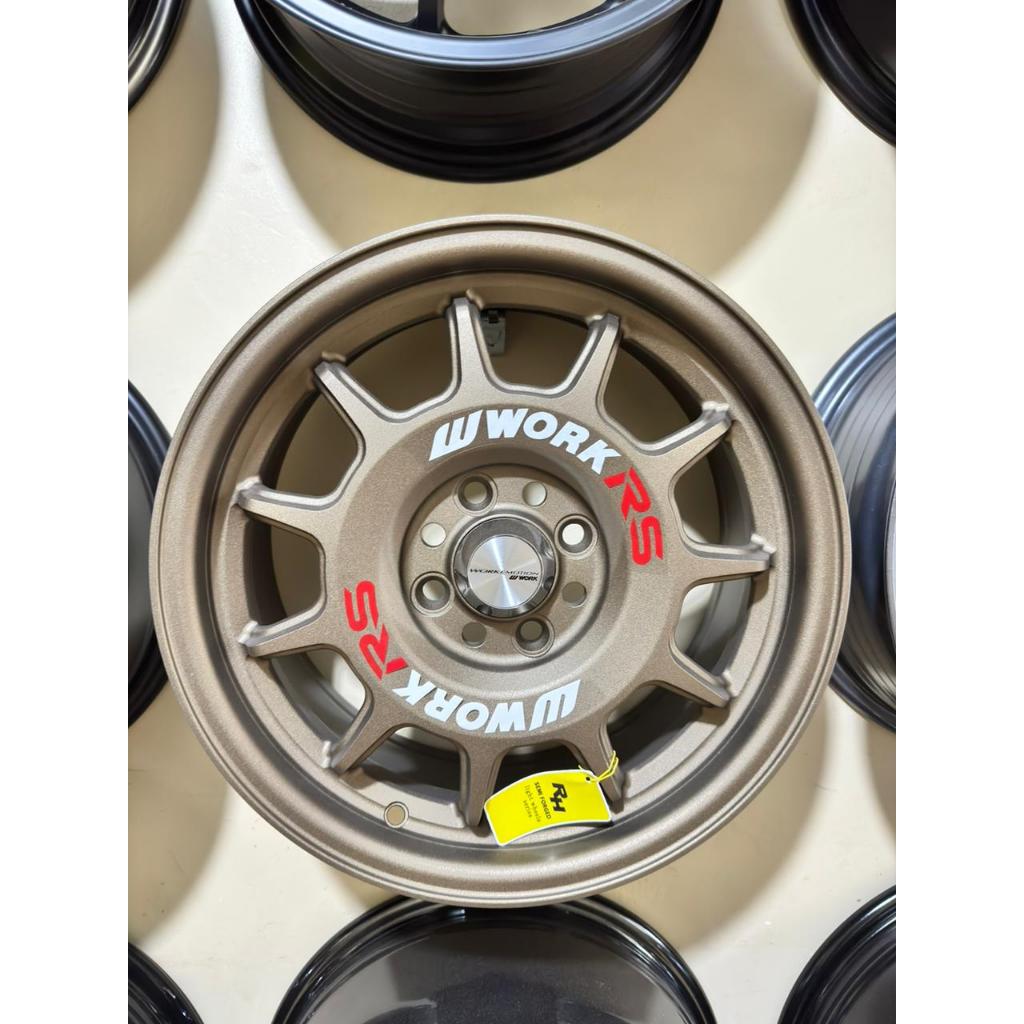 work rs ring 15 bronze 4x100