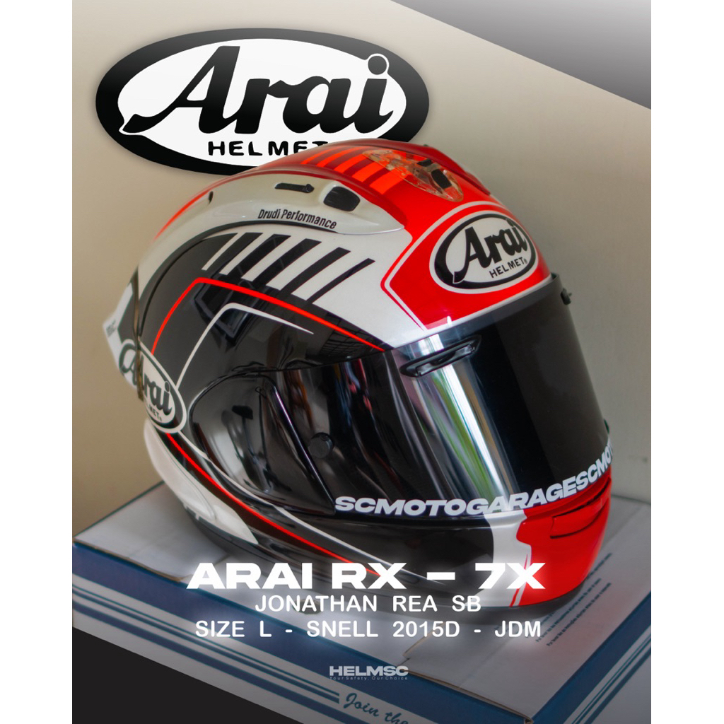 Arai RX7X Jonathan Rea SB