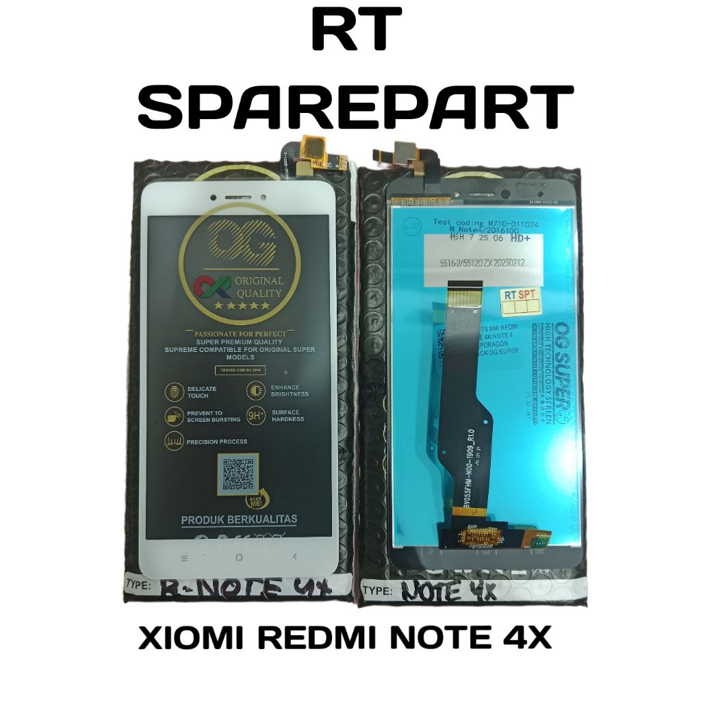 LCD+TS XIOMI NOTE 4X