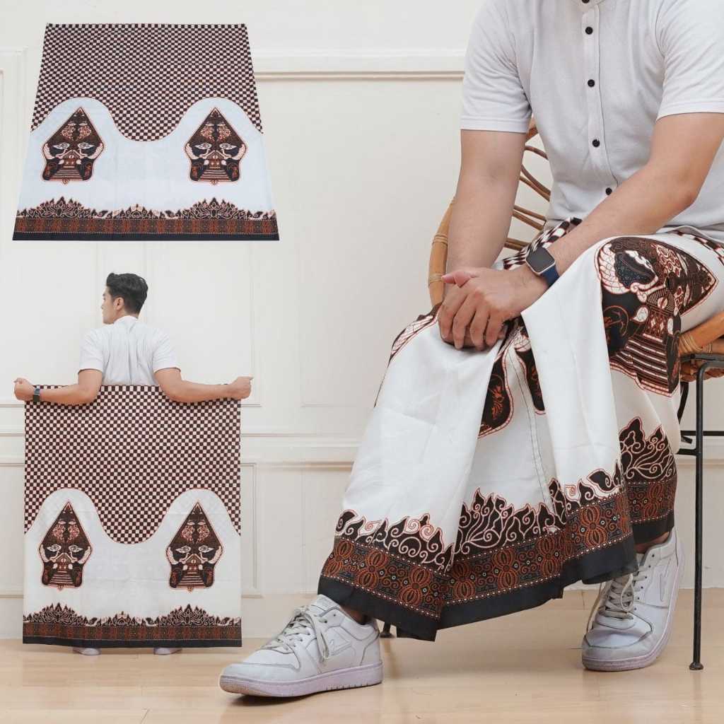 Sarung Dewasa Motif Wayang Kain Polymicro