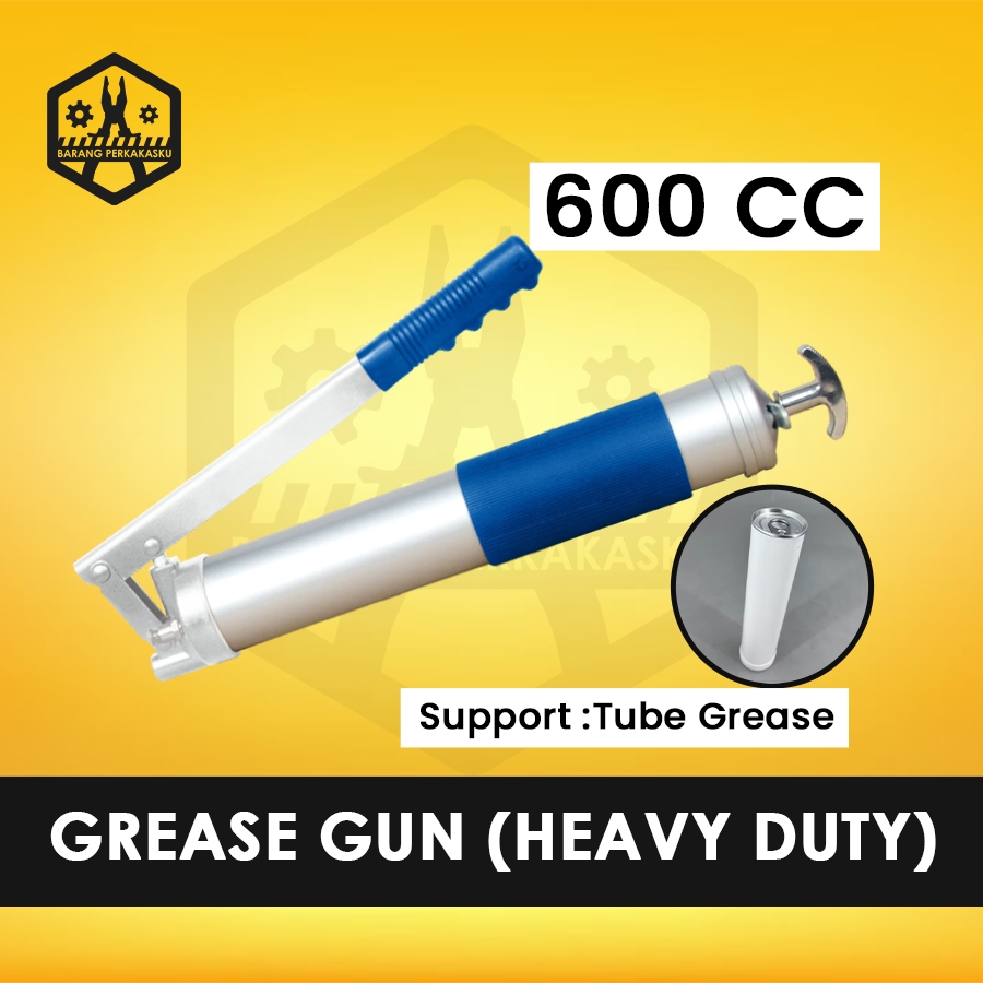HEAVY DUTY GREASE GUN C-MART 600 CC (SUPPORT TUBE GREASE)