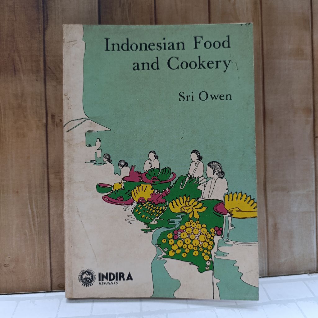 Buku masakan Indonesian Food and Cookery oleh Sri Owen buku jadul