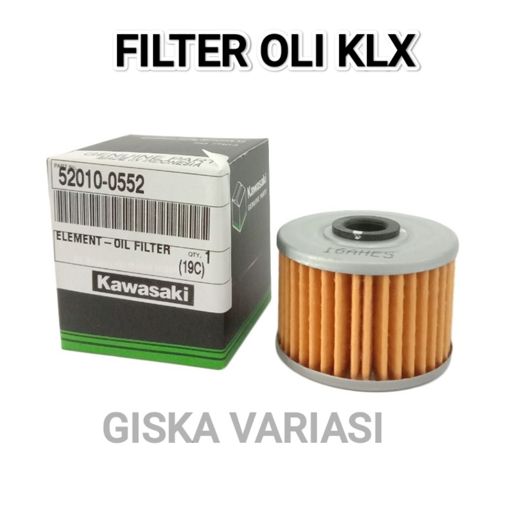 saringan filter Oli klx original,filter oli klx asli