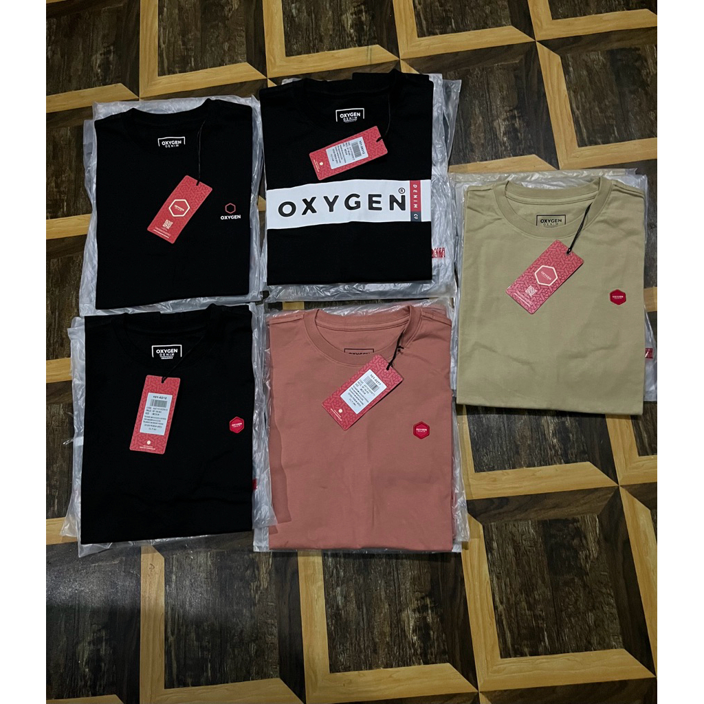 Kaos Oxygen Denim Original Price Rp.199.900