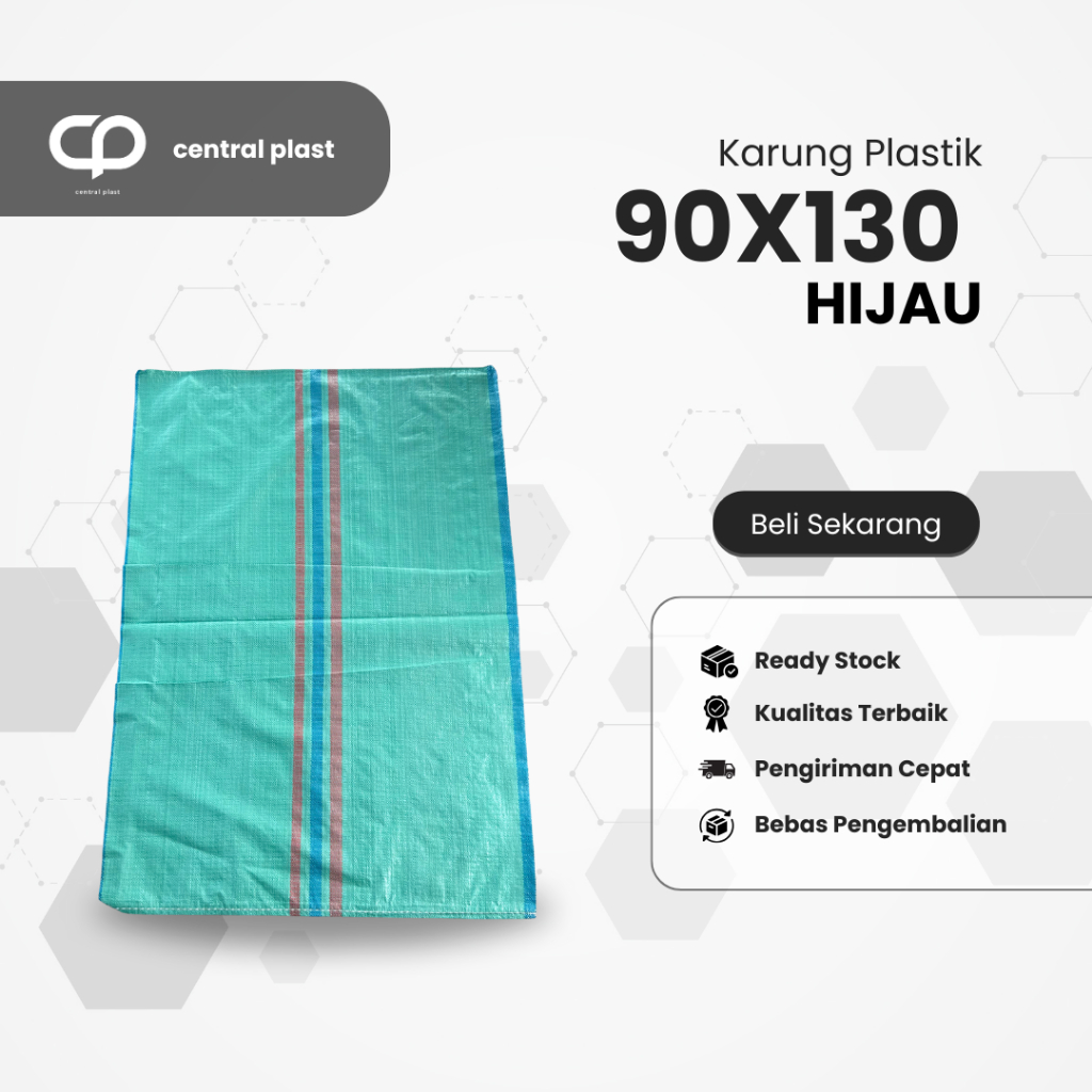 Karung Plastik 90x130 Hijau