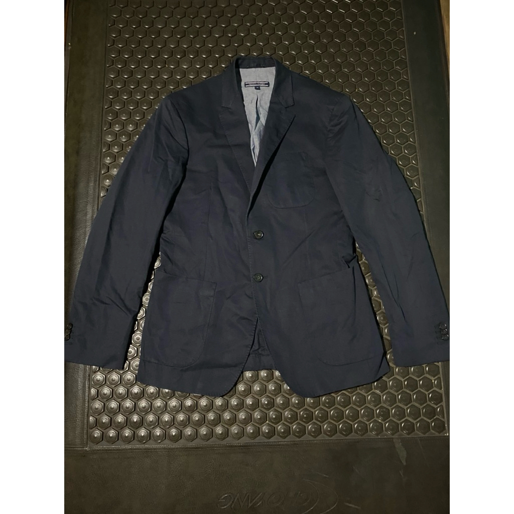 BLAZER JAS MEWAH TOMMY HILFIGER BLUEBLACK BRANDED