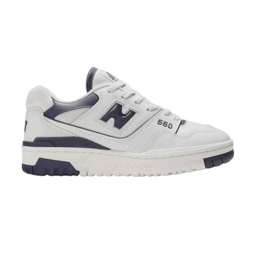 NB 550 White/Purple Sneakers Wanita ORIGINAL