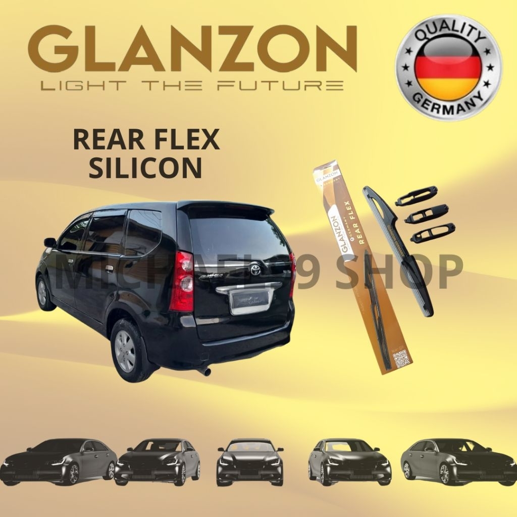 WIPER BELAKANG MOBIL AVANZA / REAR WIPER AVANZA GLANZON GERMANY ORIGINAL - GARANSI