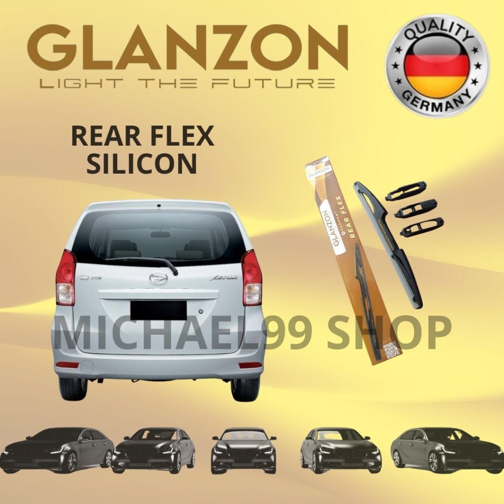 WIPER BELAKANG MOBIL XENIA / REAR WIPER MOBIL XENIA GLANZON GERMANY ORIGINAL - GARANSI