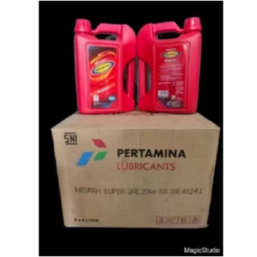 oli mesin mesran super 4 Liter