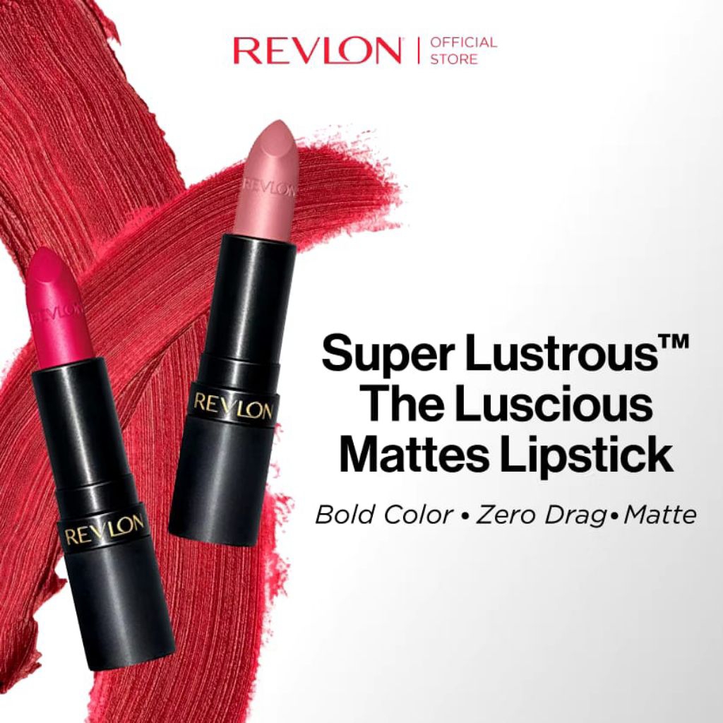 Revlon Superlustrous Luscious Matte Lipstik Tahan Lama