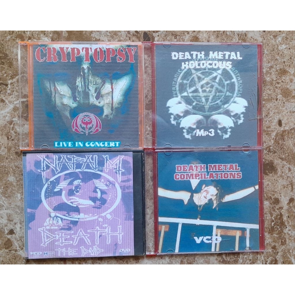 Vcd death metal - paket (botleg)