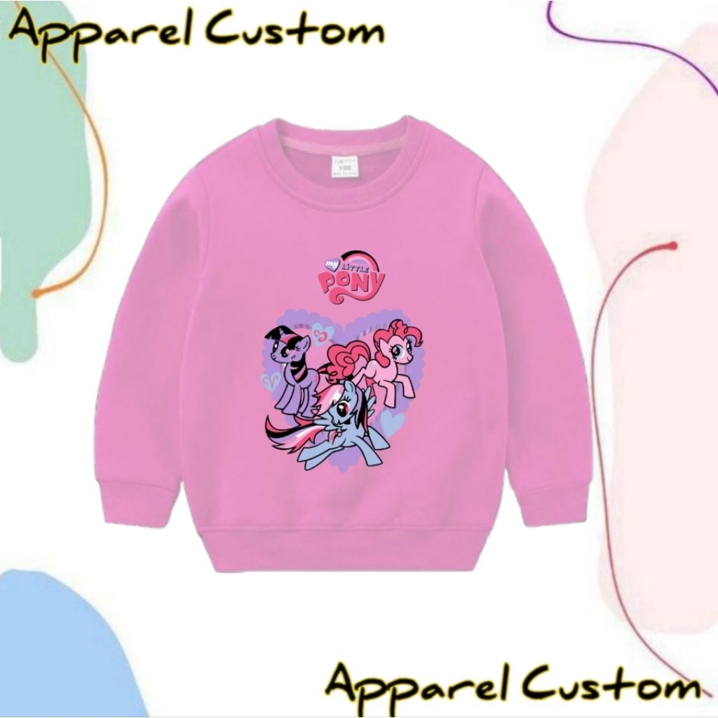 JAKET SWEATER ANAK MY LITTLE PONY