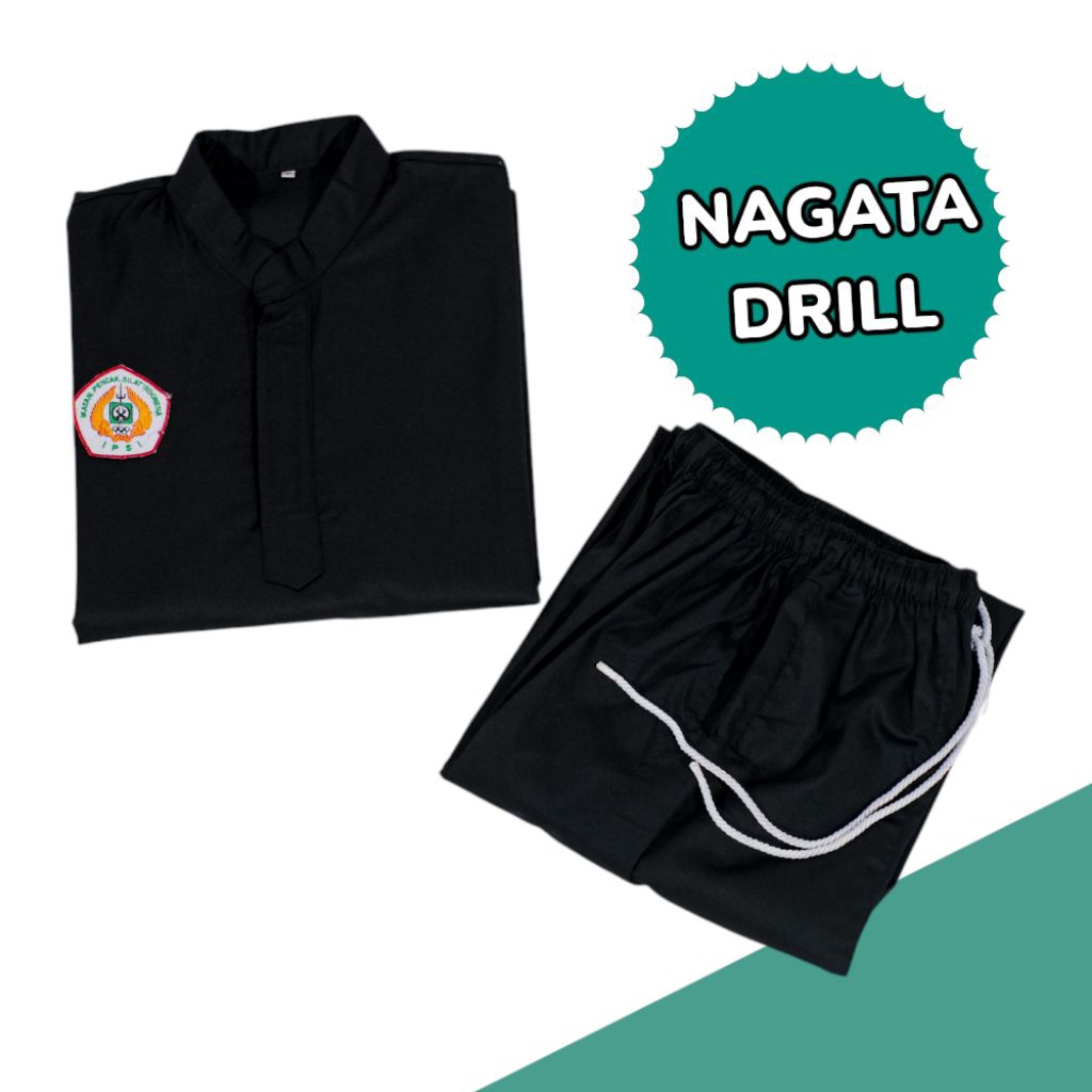 SERAGAM IPSI NAGATA DRIL / SERAGAM SILAT IPSI / BAJU IPSI
