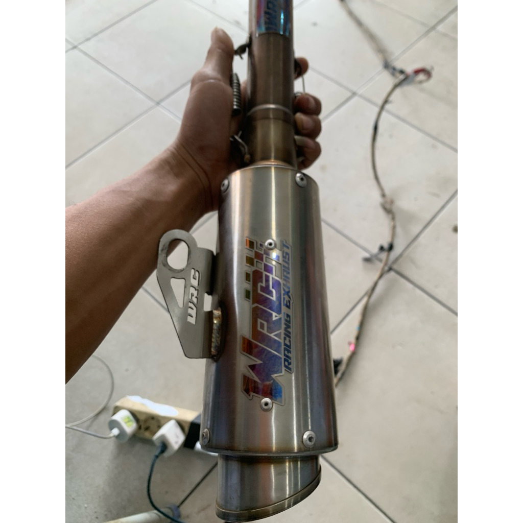 kenalpot wrc vespa sprint