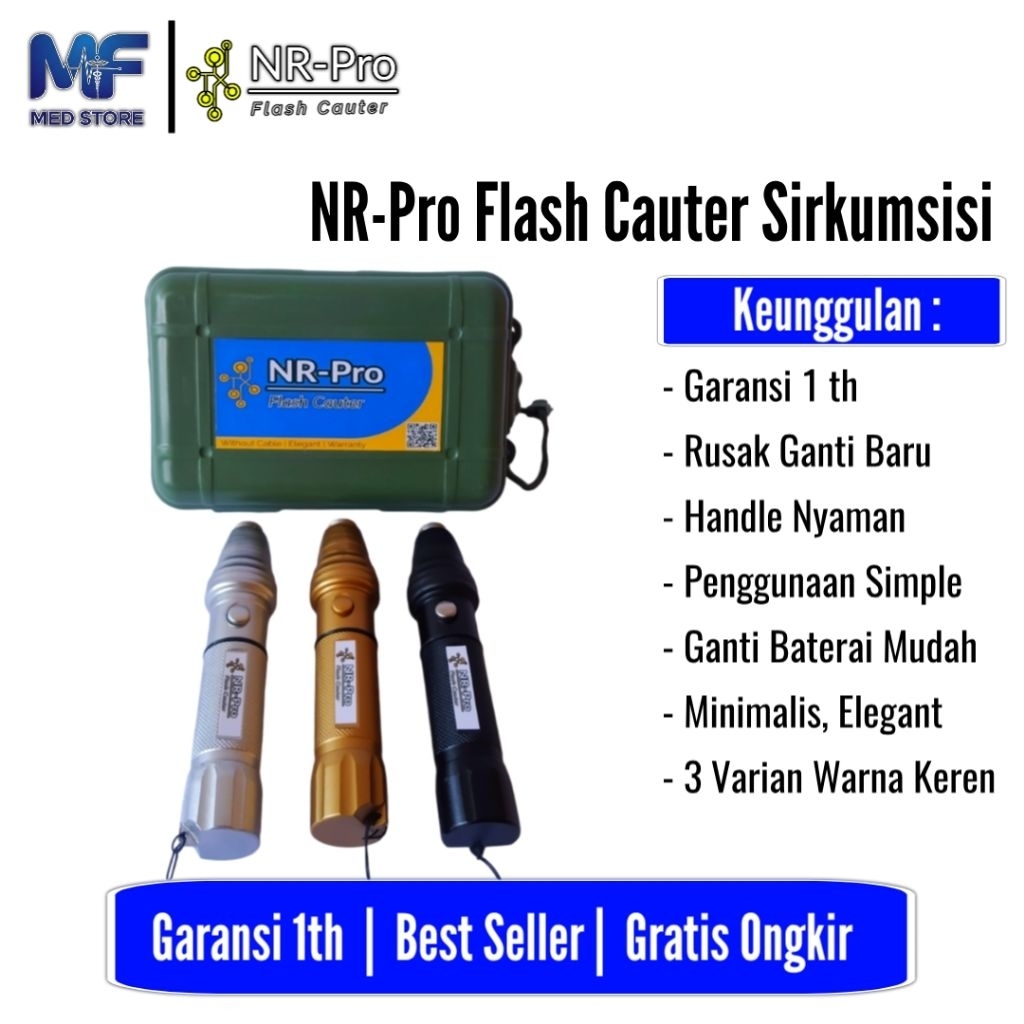 [Best Product] NR-Pro Flash Cauter Alat Khitan Laser / Alat Sunat Cauter / Alat Sunat Laser Portable