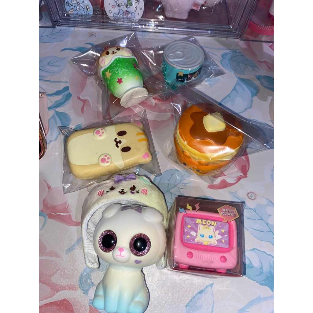 Squishy ibloom mikepan nyan Preloved Murah dan Langka