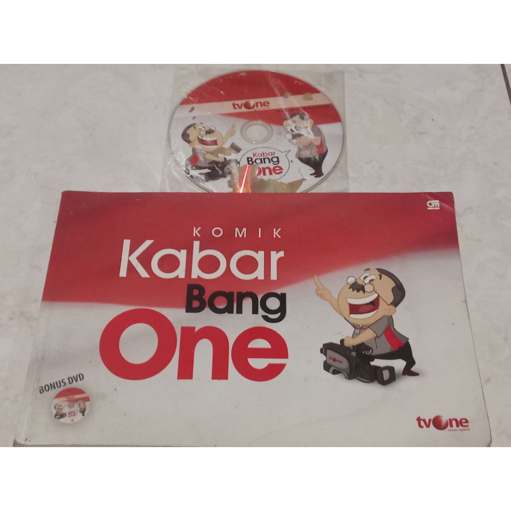 Buku Bekas Komik Kabar Bang One Bonus DVD