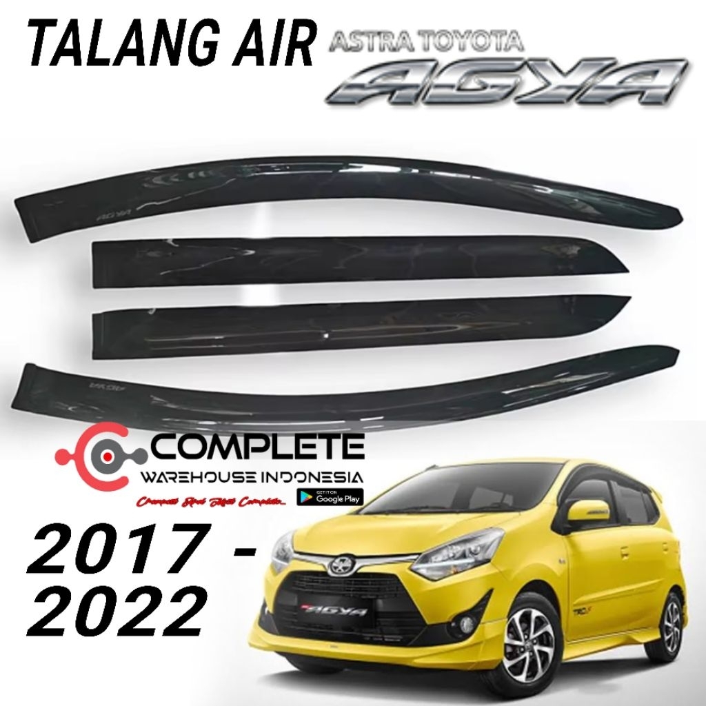 TALANG AIR TOYOTA AGYA 2017 - 2022 ORIGINAL / TALANG AIR TOYOTA AGYA BERLOGO AGYA