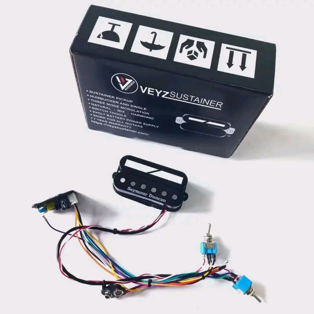 pickup sustainer humbucker model sustaniac split Seymour Duncan
