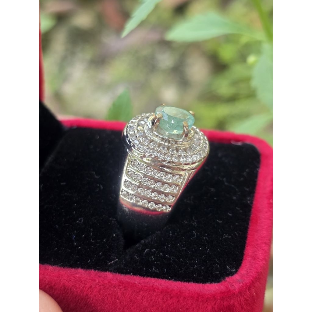 Natural Emerald (Beryl) - Zamrud  (Ce - Minor) + Memo WGL