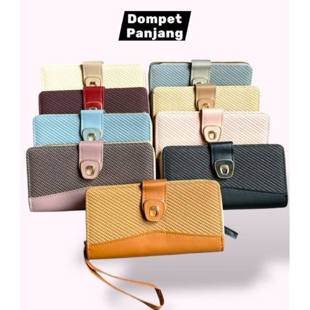 DOMPET LIPAT DOMPET PANJANG WANITA DOMPET KARTU