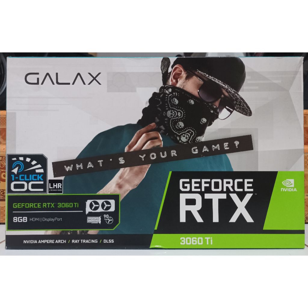 GALAX RTX 3060 Ti 8GB DDR6 Second Fullset