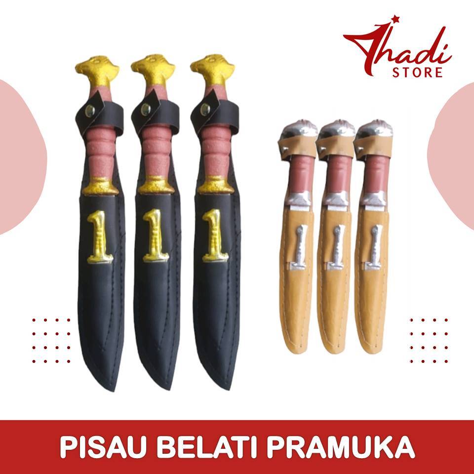 Pisau Belati Pramuka I Pisau Serbaguna Outdoor dan Camping / Survival