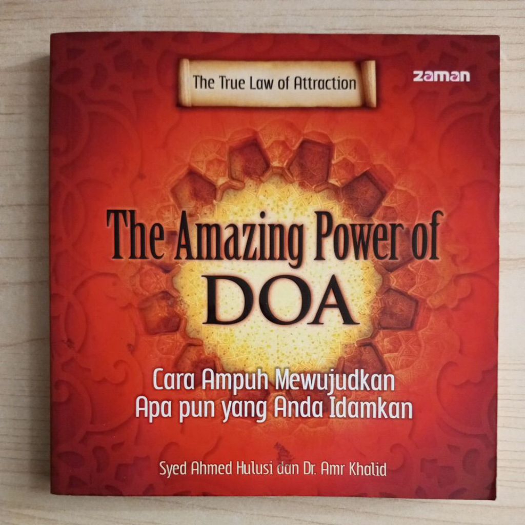 BUKU THE AMAZING POWER OF DOA OLEH SYED AHMED HULUSI DAN DR AMR KHALID