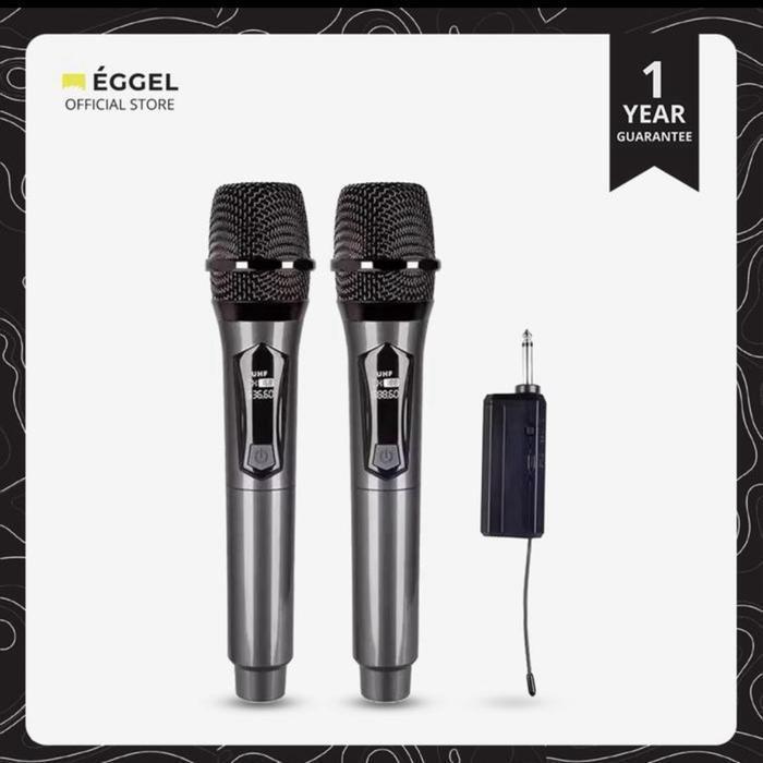 Eggel DUAL Mic Microphone Wireless Fortis 2