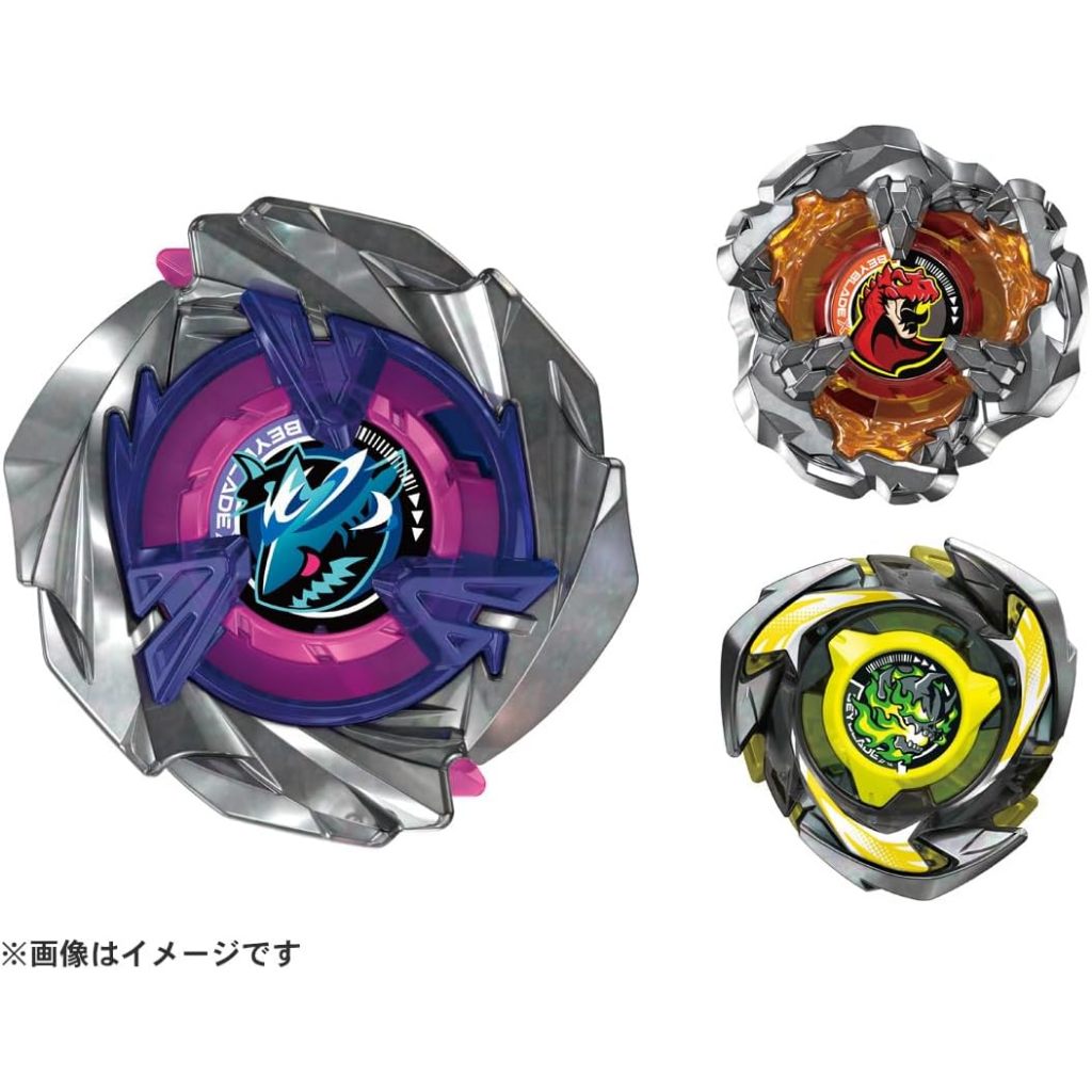REAL Takara Tomy Beyblade X UX-15 Shark Scale Deck Set