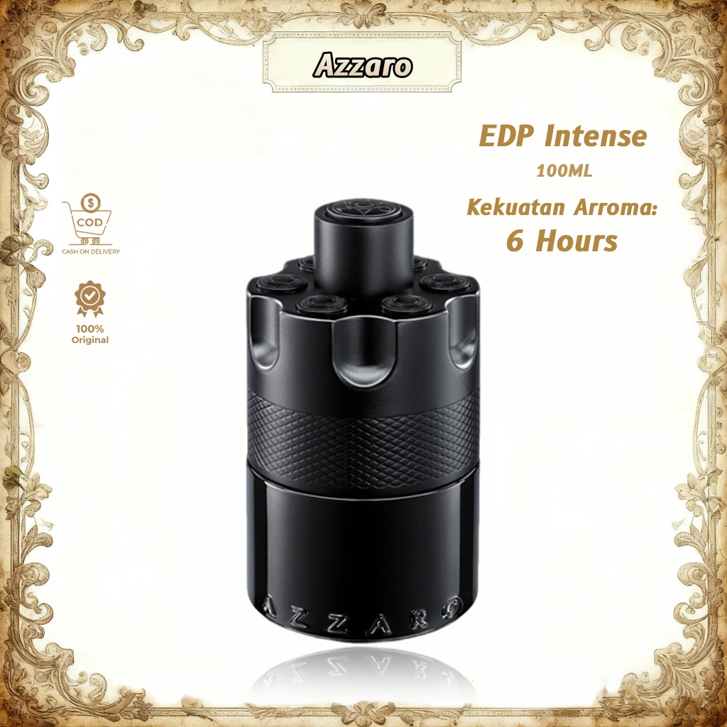 Azzaro The Most Wanted Eau de parfum  Intense 100ml For Men