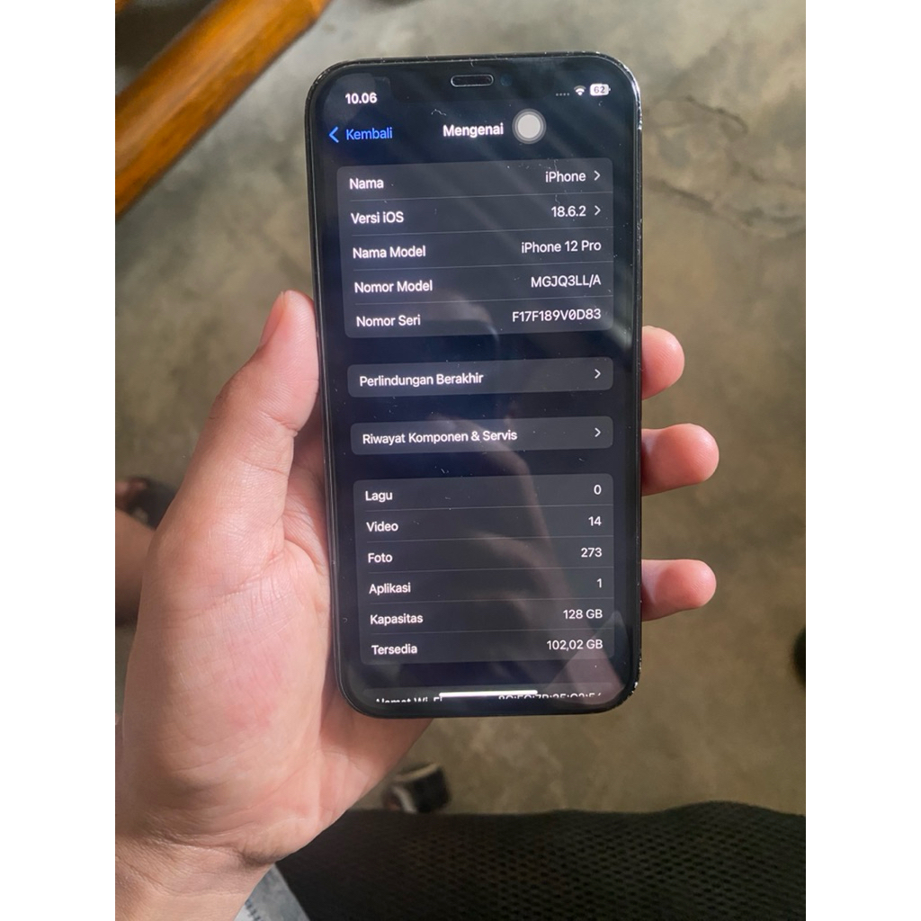 iphone 12 pro 128gb fullset inter