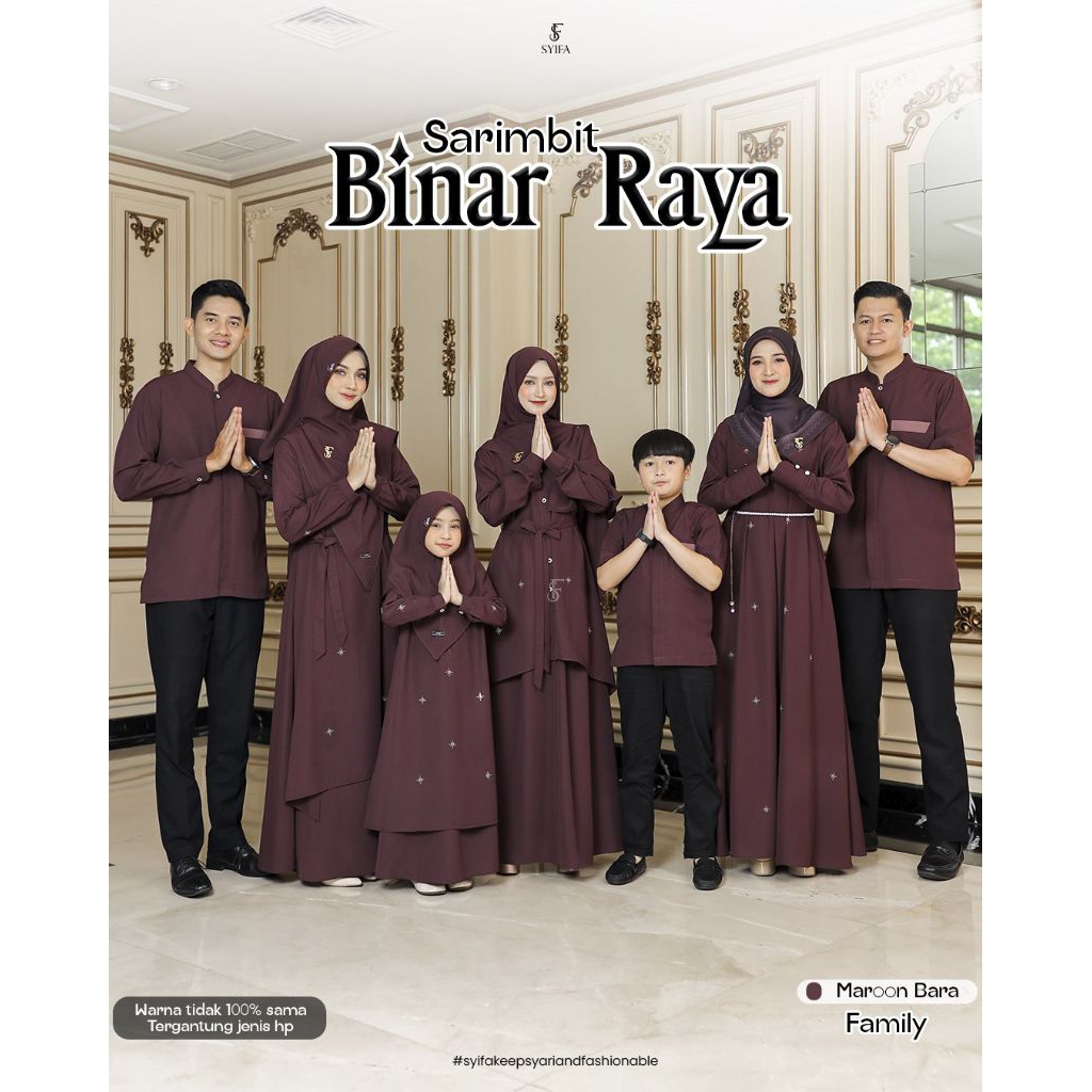 PO Baju Lebaran Binar Raya by Syifa Pusat
