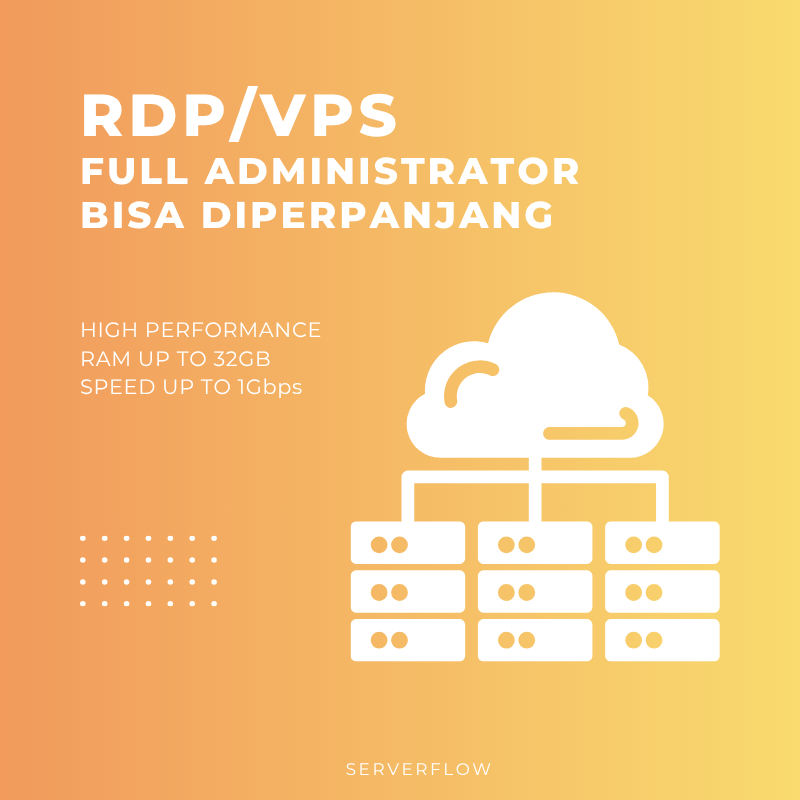 [BISA DIPERPANJANG] RDP / VPS Windows Linux Full Admin Garansi 30 Hari