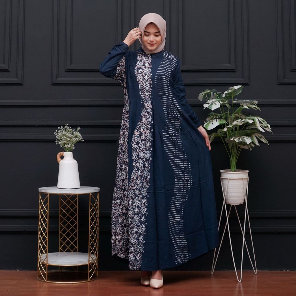 GAMIS TWILL ORI CAP MALAMAN  ASLI BATIK PEKALONGAN