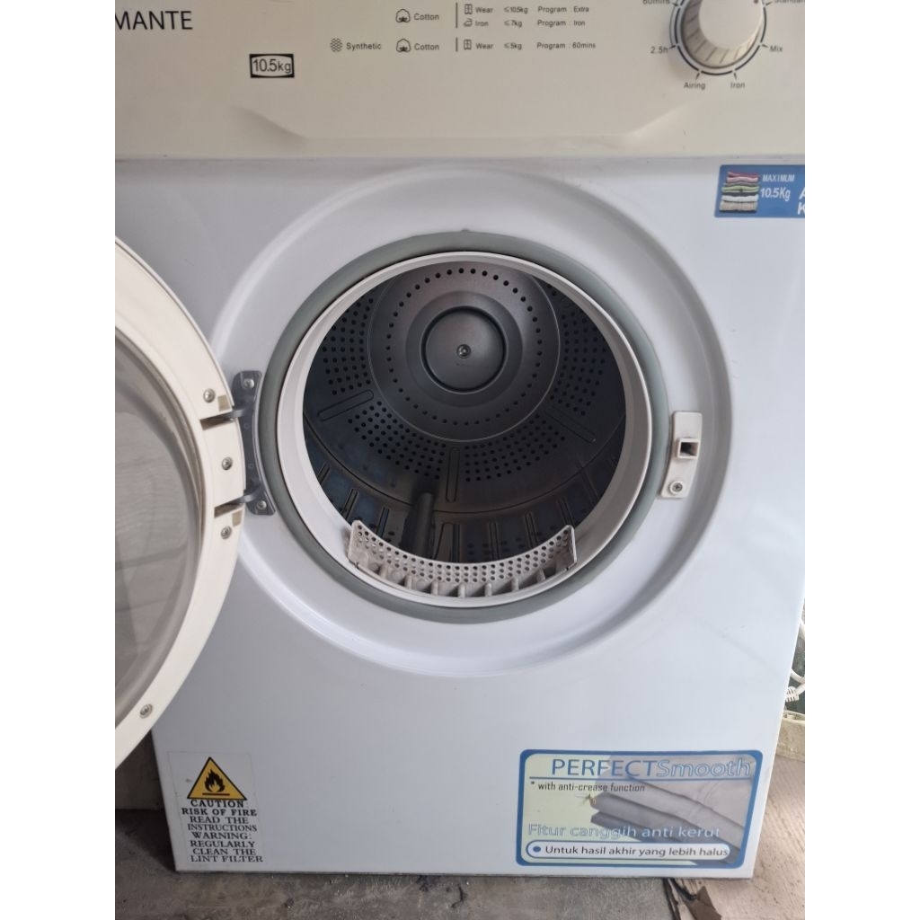 Dryer Diamante10,5kg konfersigas