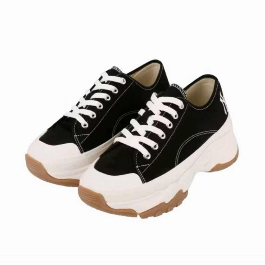 MLB Chunky Low New York  Yankees Black  Unisex Sneakers Original 100%