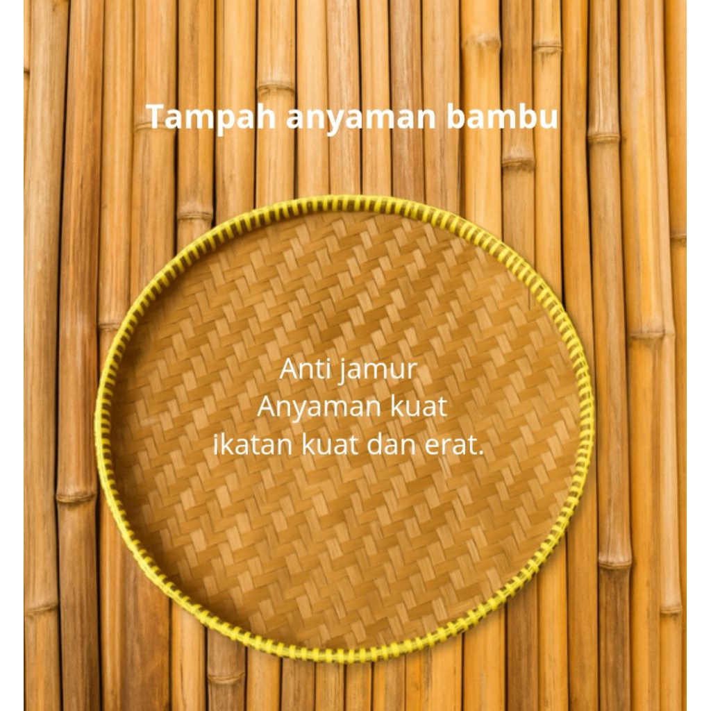 tampah anyaman bambu