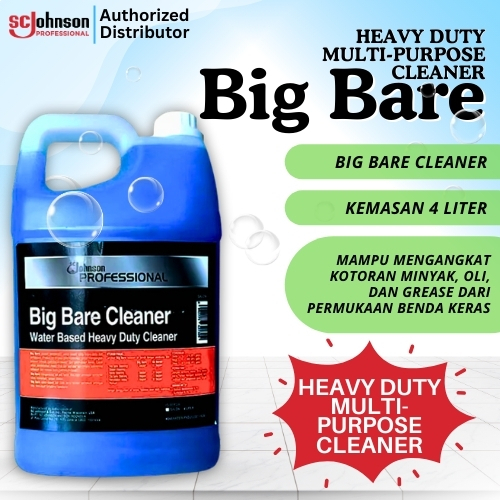 Cairan Pembersih Minyak Oil Noda  SC Johnson Big Bare 4 Liter