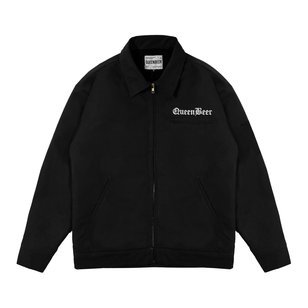 Queenbeer - Work Jacket Woorkie Black