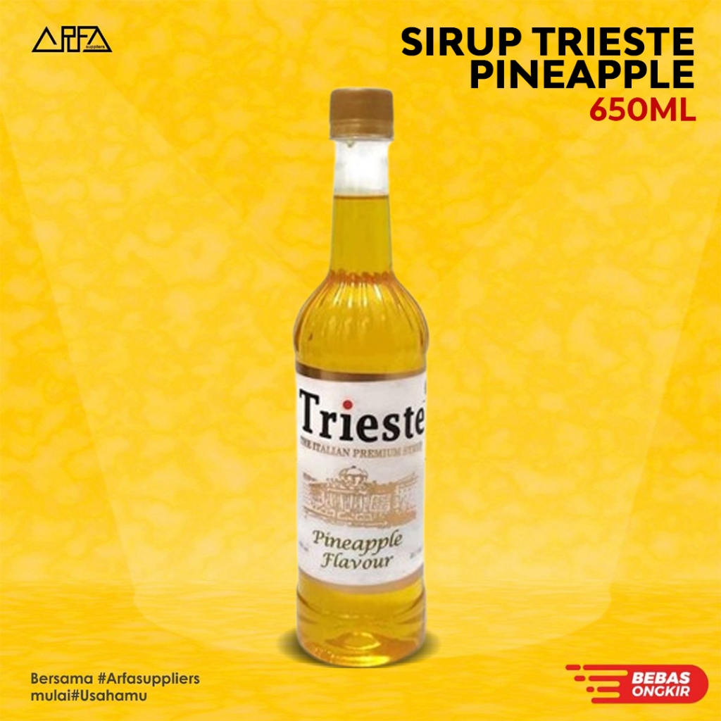 Sirup Trieste Pineapple - Sirup Nanas