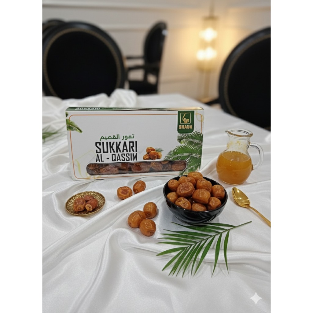 KURMA SUKARI PREMIUM 1 KG/ EXPD 2027 KURMA SUKARI AL QASIM (STOK BARU)
